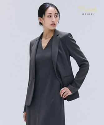 ＜BEIGE， (Women)＞【洗える】ＣＩＮＤＹ　／　テーラードジャケット（ＪＫＣＷＧＡ０７１１）
