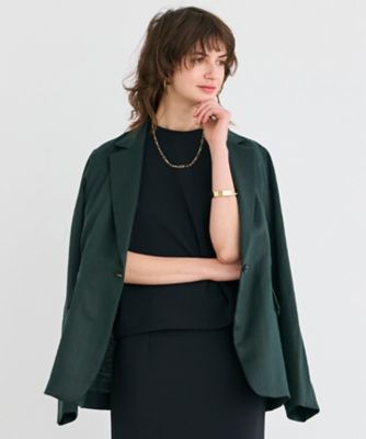 ウェルコ　2way チェック　ジャケット　ウール、リネン WHITE JOOLA（ホワイトジョーラ）の「【2023SS洗濯機OK＆