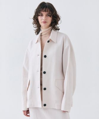 ＜BEIGE， (Women)＞【Ｏｇｇｉ　５月号掲載】ＣＲＩＮＵＭ　／　オーバーサイズリネンジャケット（ＪＫＣＷＧＳ０２００）