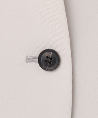 【美品】BEIGE ベイジ　ノーカラージャケット　LUIZA ホワイト　サイズ6 洗える】LUIZA ／ ノーカラージャケット