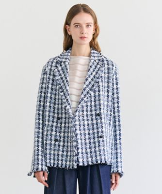 BERYL ／ ファンシーツイードダブルジャケット