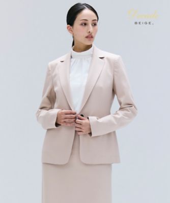 BEIGE， (Women)/ベイジ CORBY/ウールテーラードジャケット(JKCWGW0731) 012_ピンク コート・ジャケット【三越伊勢丹/公式】