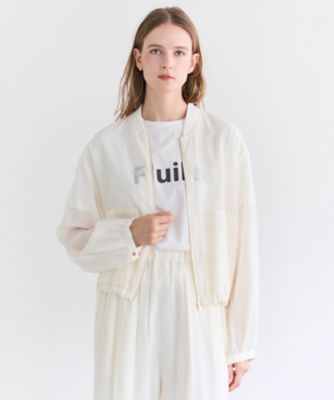 ＜BEIGE， (Women)＞ＳＥＲＡＰＨＩＮ　／　ライトシアーギャザー　ブルゾン（ＪＫＣＷＬＭ０４０３）