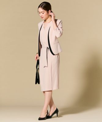 BEIGE, CINDY ダブルカラージャケット スカート セットアップ セットアップ対応】CINDY ／ ダブルカラージャケット