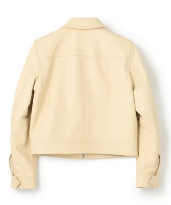 【Ｏｇｇｉ ３月号掲載】ＨＵＢＥＲＴ ／ レザージャケット（ＪＫＣＷＳＷ０６００） | BEIGE， (Women)/ベイジ |  三越伊勢丹オンラインストア・通販【公式】