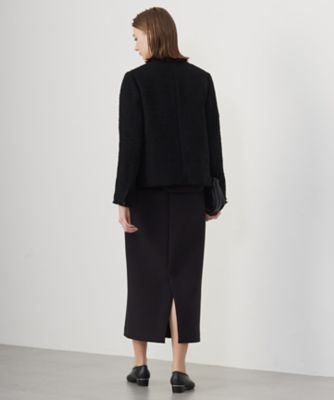 CLASSY．1月号掲載】ルレックスツイード ノーカラージャケット