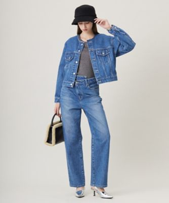 24年１回着用美品ICB3.9万円日本製ウォーターリサイクルデニム ジャケット CLASSY．1月号掲載・洗える】ウォーターリサイクルデニム