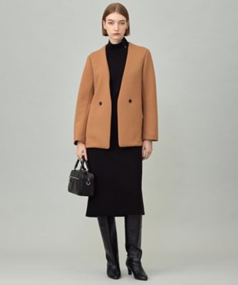ICB Warm ette ノーカラー ジャケット スカート Fied ノーカラージャケット / ICB L | ファッション通販 【公式通販