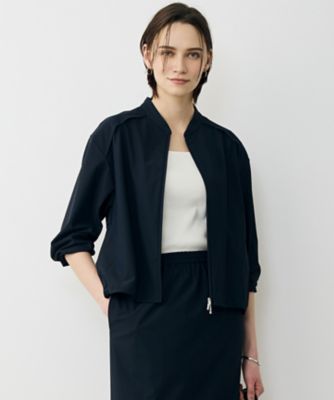 ICB 【洗える・UVカット】アトラストリコット ジップアップブルゾン3459 洗える・UVカット】アトラストリコット ジップアップブルゾン