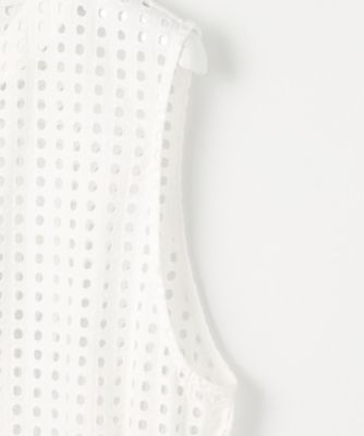 【Ｉｎｄｉａｎ　Ｆａｃｔｏｒｙ】アイレットレース　ジレ（ＪＫＥ８ＣＭ０９６０）