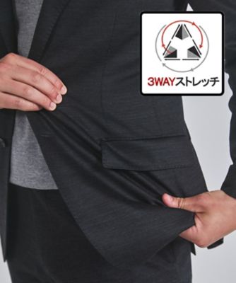 新柄／セットアップ対応【洗える／ストレッチ／シワになりにくい
