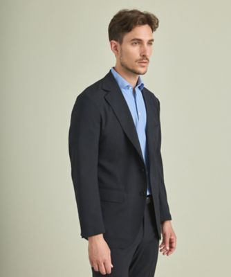 ＜五大陸 (Men)＞【ＡＩＲＹ　ＭＯＶＥ　／　セットアップ対応】Ｔ／Ｗ　Ｄｏｔ　Ａｉｒ　ジャケット（ＪＫＧＯＳＳ０３０３）