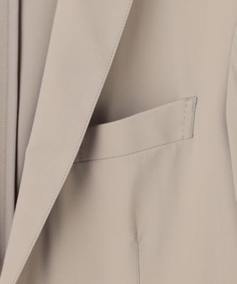 新素材【接触冷感性／防しわ性／ストレッチ／洗える／撥水加工】トリコソリッドストレッチ　ジャケット（ＪＫＪＨＧＡ０１０１）