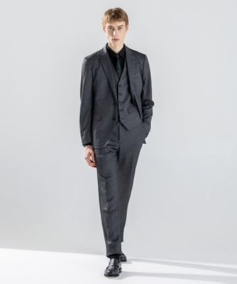 Enyce エニーチェ ベロア生地パッチワークジャケット ブルゾン メンズ3XL STRETCH WOOL ZIP BLOUSON - WUNDER
