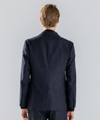 新素材【セットアップ対応】カラーネップストレッチ テーラード