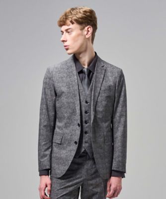 新色【セットアップ対応】クールドッツストレッチ ジャケット