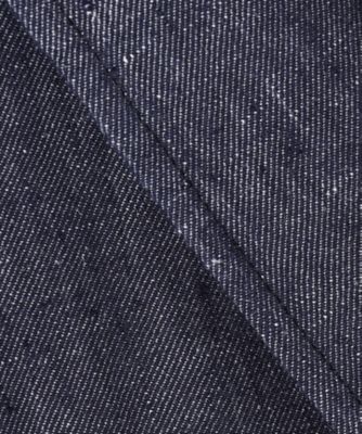 【キングサイズ・ＪＡＰＡＮファブリック／セットアップ／清涼】ＬＩＮＥＮ　ＤＥＮＩＭ　ジャケット（ＪＫＪＫＣＭ０３０３）