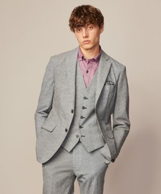 JOSEPH ABBOUD (Men) /ジョセフ アブード 【キングサイズ・ストレッチ・洗える・軽量・防しわ・速乾・エコ撥水】ライトウェーブ ジャケット(JKJKCM0313)