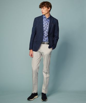 JOSEPH サマージャケット テーラード 水牛ボタン シルク 日本製 洗える JOSEPH サマージャケット テーラード 水牛ボタン シルク 日本製 洗える