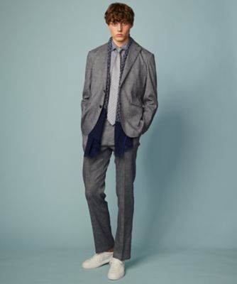 JOSEPH ABBOUD (Men) /ジョセフ アブード 【キングサイズ・清涼/軽量/ストレッチ】ハイパワードライストレッチ ジャケット(JKJKCS0101)