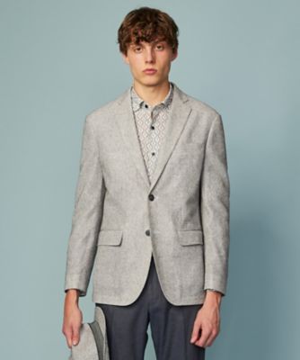 JOSEPH ABBOUD (Men) /ジョセフ アブード 【JAPANファブリック/ジャージー素材/軽量】ムリネラッセルブレザー(JKJLCM0302)