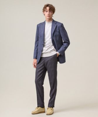 【新品】Rings ツイードジャケット ZIGNONE SOUL】 ウールシルクツイード ジャケット