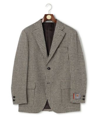MORGADO】ハウンドトゥース ツイード ジャケット