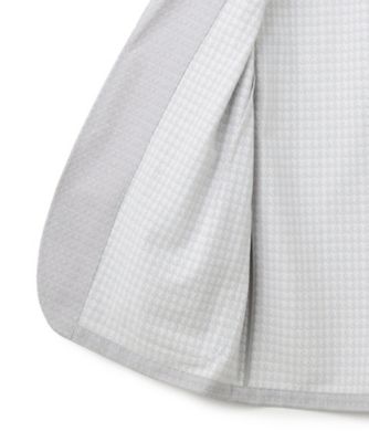 シャツの軽快さ×ジャケットの上品さ【　盛夏対応　／　軽量　／　洗える　／　高通気性】千鳥レース　サマージャケット（ＪＫＯＶＧＷ０７１１）