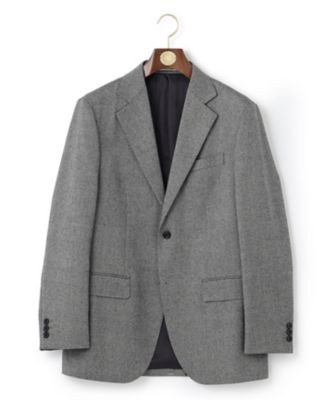 ＜J.PRESS (Men)＞【Ｊ．ＰＲＥＳＳ　ＢＡＳＩＣ】マナードシルクホームスパン　ジャケット（ＪＫＯＶＮＡ０３１３）