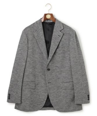 【シルク・リネン】RING JACKET　テーラード　44　ブラウン 5者混 ブラウンジャケット S／RT055F54F | RING
