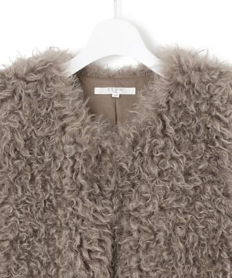 SLOW／一部店舗限定】フェイクファー ジレ（JKSWGA0930