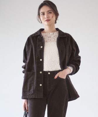 SLOW／一部店舗限定】コーデュロイ ワークジャケット