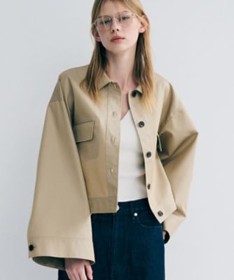 ＜uncrave (Women)＞チノギャバジン　ブルゾン（ＪＫＵＶＧＷ０２００）