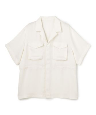 ＜uncrave (Women)＞ライトダブルサテン　シャツジャケット（ＪＫＵＶＬＭ０４０３）