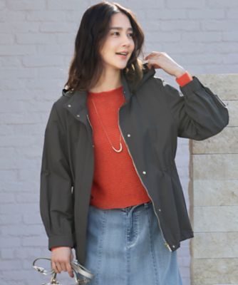 ＜自由区 S (Women/小さいサイズ)＞【カタログ掲載・撥水加工・洗える】コットンナイロンタッサー　ブルゾン（ＪＫＷ７ＧＭ０２０１）