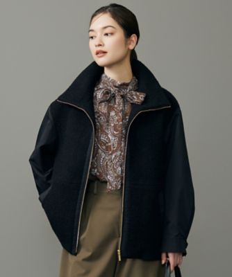 自由区 S (Women/小さいサイズ)/ジユウク　Ｓ 【カタログ掲載】ボアコンビ　アウター（ＪＫＷ７ＧＷ０４０４）