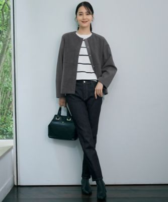 洗える】ボアコンビ アウター（JKWMCW0404） | 自由区