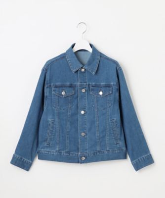 自由区 ウスカルデニム ジャケット ベーシック 　美品 　40 洗える】ウスカルデニムベーシック ジャケット（JKWMGA6705