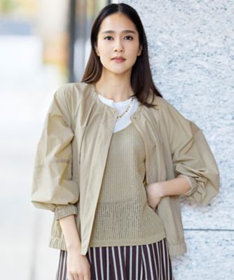 新品未使用　自由区　ベージュ シャツジャケット　ブルゾン　アウター　羽織り 新品未使用 自由区 ベージュ シャツジャケット ブルゾン アウター