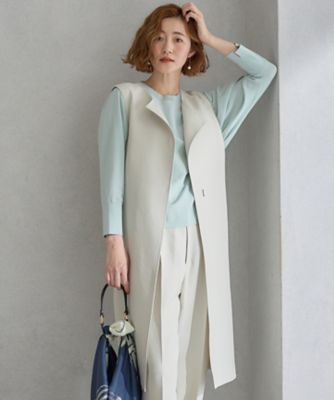 ＜23区 (Women)＞ハイカウントライトクロス　ジレ（ＪＫＷＯＣＳ０２０４）