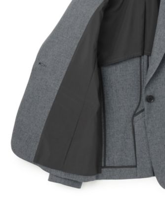洗える】ウールライクカルゼ テーラードジャケット