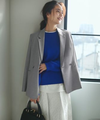 Oggi3月号掲載／セットアップ対応】 ライトクロス ジャケット