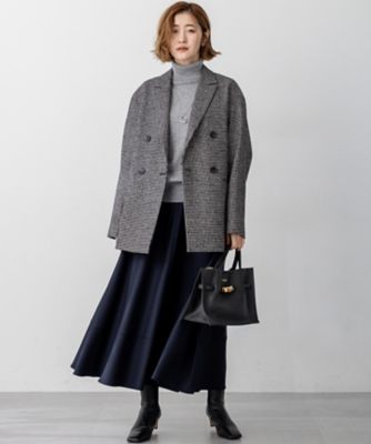 見上愛さん着用／VERY12月号掲載】ループミックスツイード