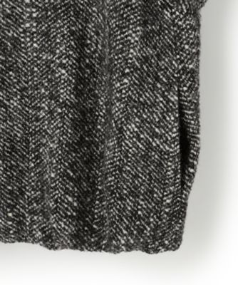 STORY11月掲載】BALLI ヘリンボーンツイード ノーカラー