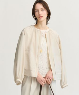 ＜23区 (Women)＞シアータンブラー　ダブルポケット　ブルゾン（ＪＫＷＯＬＭ０４０７）