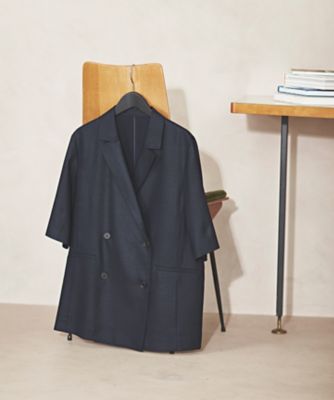 Oggi掲載】リネンライクグロッシー ハーフスリーブ ダブル 