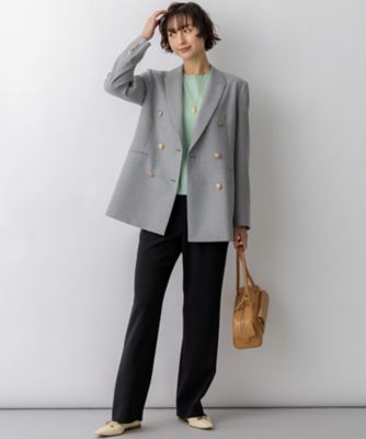 23区 今季【VERY/CLASSY掲載】TWギャバジン テーラード ジャケット VERY／Oggi／CLASSY掲載】TWギャバジン テーラード