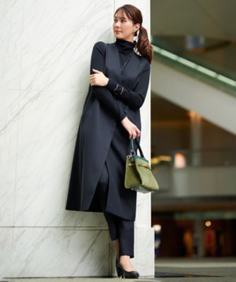 【ＣＬＡＳＳＹ．１月号掲載】ウールライクカルゼ　ロング　ジレ（ＪＫＷＯＮＷ０４２６）