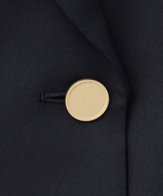 未使用23区TWギャバジン紺ブレジャケット