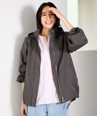 ＜自由区 L (Women/大きいサイズ)＞【２ＷＡＹ・洗える】メモリー　マウンテンパーカー（ＪＫＷＲＣＭ０２０１）